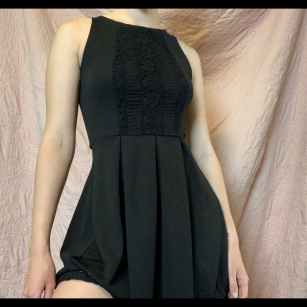rewind black dress